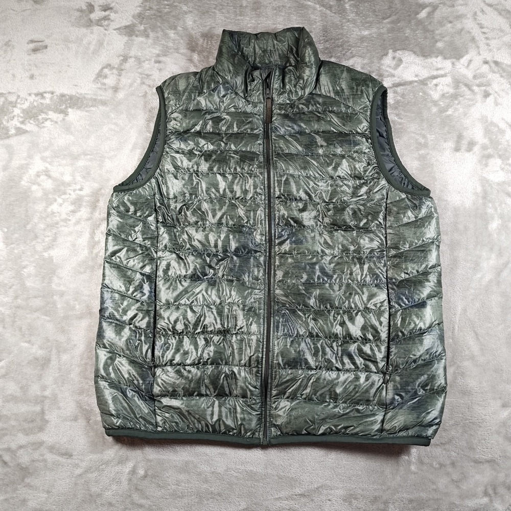 Uniqlo‎ Ultra Light Down Vest Mens Medium Puffer Quilted Jacket Outdoor Packable